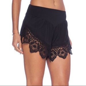 Nightcap Lounge Shorts - Soft Crochet Shorts